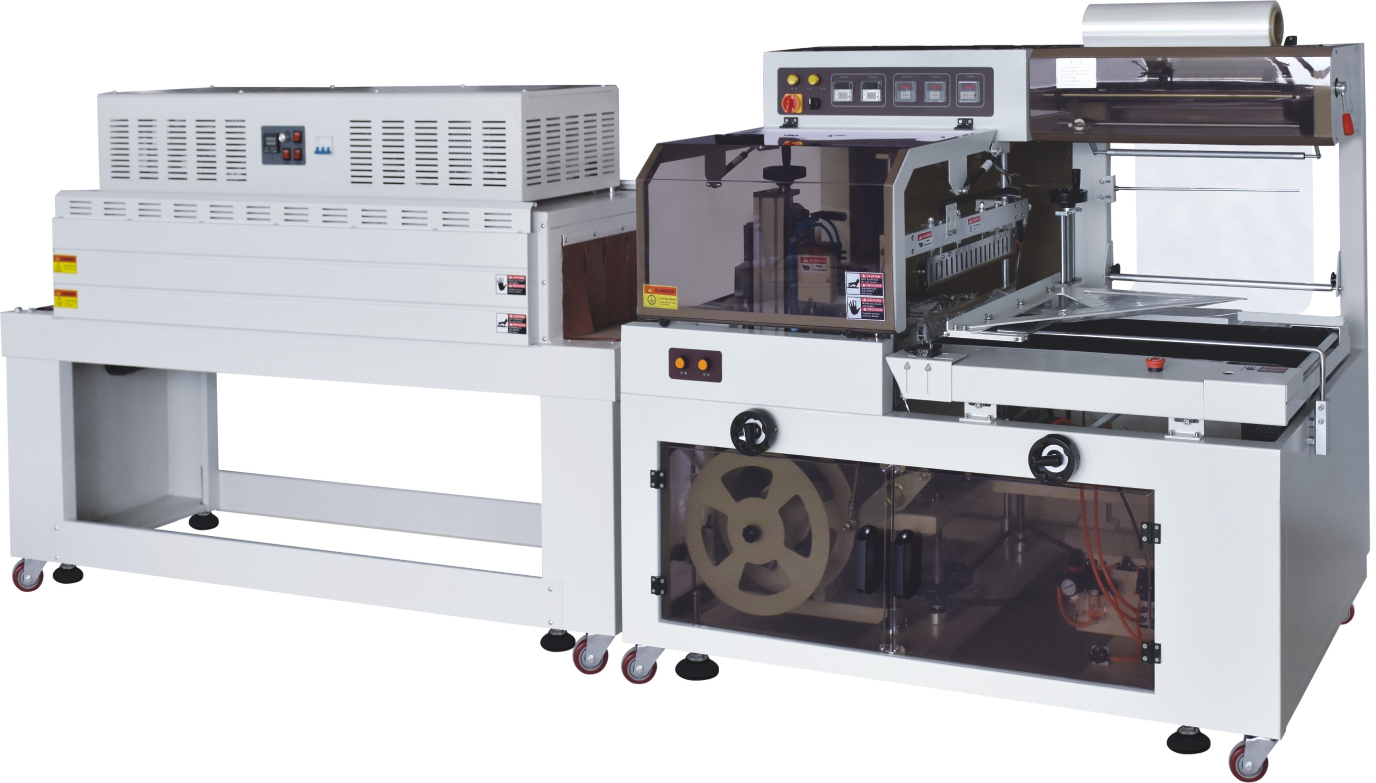 熱收縮膜包裝機，封口機  ,封箱機, 打包機 ,熱收縮膜定制, 全自動包裝機